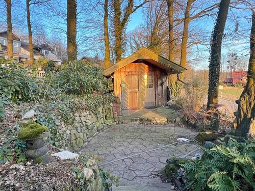 Das Gartenhaus aus Holz - 
