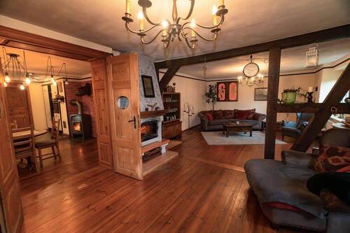 Wohnzimmer - 5 Zimmer Einfamilienhaus zum Kaufen in Moltzow/OT Rambow