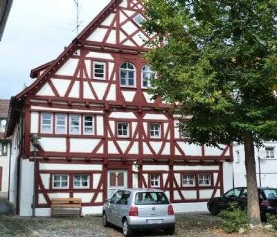 Außenansicht - attraktive 2 12 Zimmer-Galerie-Wohnung in zentraler Lage von Scheer