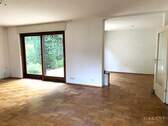 Wohnzimmer - Terrassenwohnung mit 101,00 m² in Karlsruhe zum Kaufen