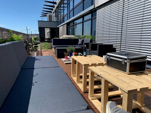 Terrasse - Büro in Leipzig