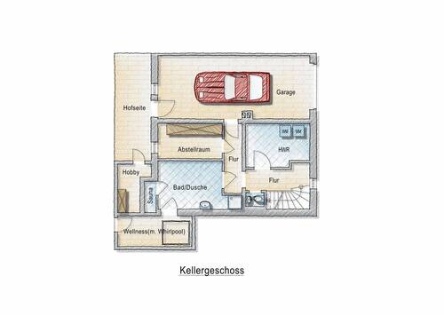 Kellergeschoss - 
