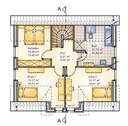 Dachgeschoss - Einfamilienhaus mit 136,00 m² in Jade zum Kaufen