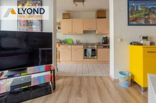 Blick in die Küche - 