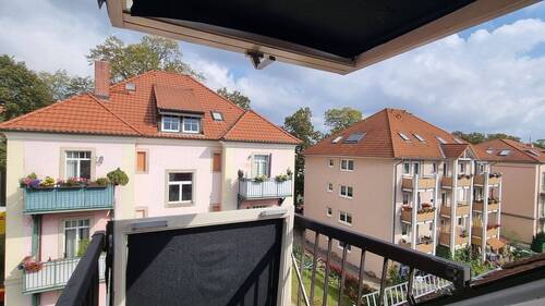 Blick vom Austritt - 1-Zimmer-Apartment in Dresden West