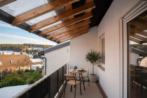 Balkon - 3 Zimmer Reihenendhaus in Schönwald