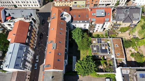 Vogelperspektive - 2 Zimmer Etagenwohnung in Leipzig