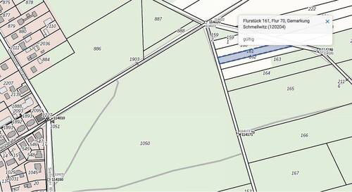 geoportal 1948 m² Verlängerung Nordparkstr - 