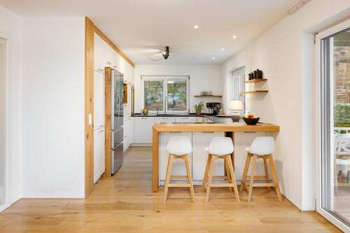 Küche - Modernes Einfamilienhaus am Waldrand