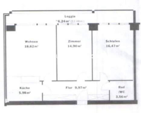 Bild 1 - 3 Zimmer Etagenwohnung in Berlin