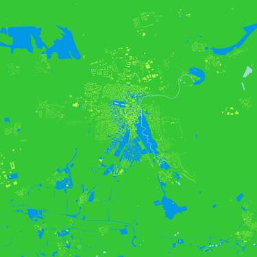 Schwarzplan Weimar - 2 Zimmer Etagenwohnung zur Miete in Weimar