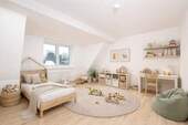 Kinderzimmer (Möblierungsbeispiel) - 3 Zimmer Etagenwohnung in Hamburg