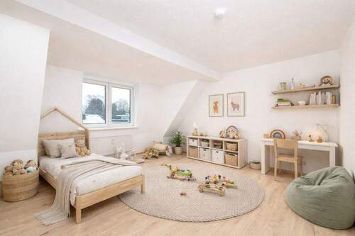Kinderzimmer (Möblierungsbeispiel) - 3 Zimmer Etagenwohnung in Hamburg