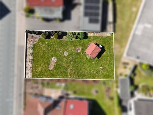 Luftbild - Grundstück in Hiddenhausen zum Kaufen