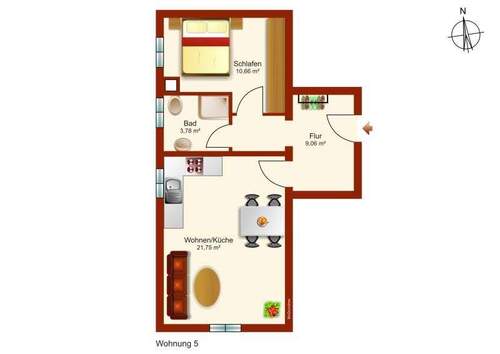 Wohnung 5 - 