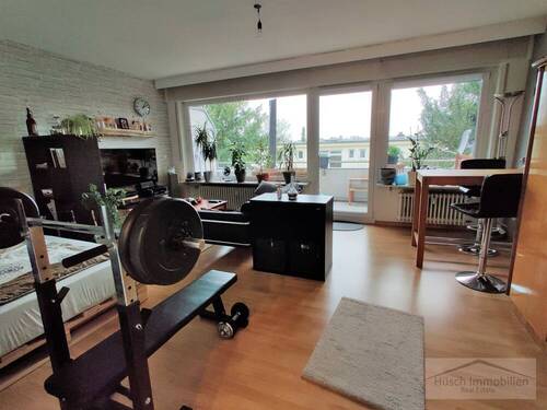 Wohnen & Essen - Schöne 1-Zimmer-Wohnung mit Balkon in Toplage Wiesbadens - Kapellenstraße nähe Taunusstraße