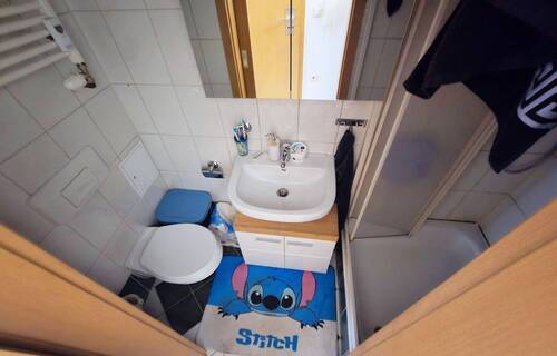 Badezimmer - Etagenwohnung mit 47,00 m² in Köthen (Anhalt) zur Miete