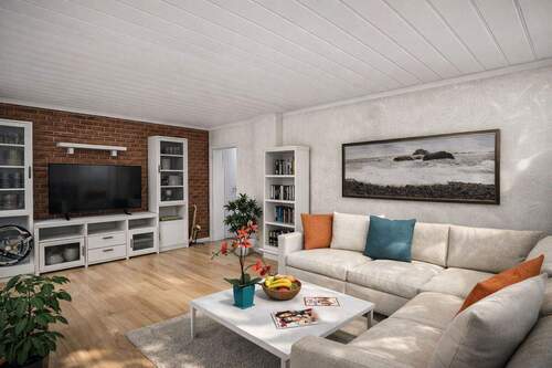 Wohnzimmer (Rendering) - 