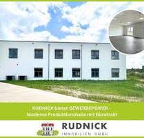 RUDNICK bietet GEWERBEPOWER - Moderne Produktionshalle mit Bürotrakt - Wunstorf Luthe