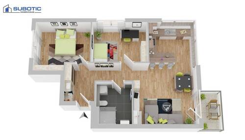 Bild 4 - Etagenwohnung mit 71,90 m² in Salzgitter OT Salder zum Kaufen