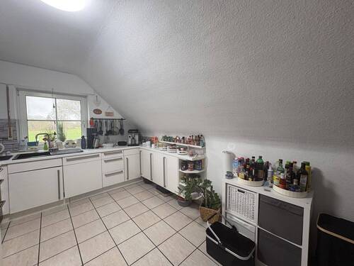 Blick in die Küche - 