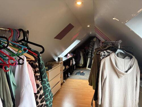 Blick in den Spitzboden - 