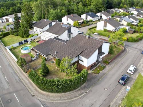 Grundstücksansicht - 6 Zimmer Einfamilienhaus in Großrosseln / Dorf im Warndt
