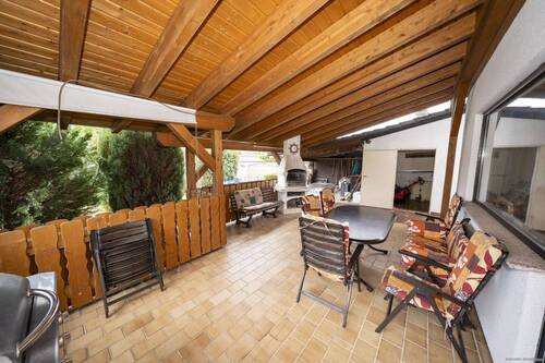 Terrasse - Einfamilienhaus mit 134,00 m&sup2; in Großrosseln / Dorf im Warndt zum Kaufen
