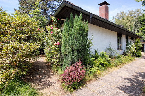 Einfahrt / Haupteingang - Einfamilienhaus mit 120,00 m&sup2; in Klein Pampau zum Kaufen