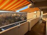 Balkon mit Markise - 