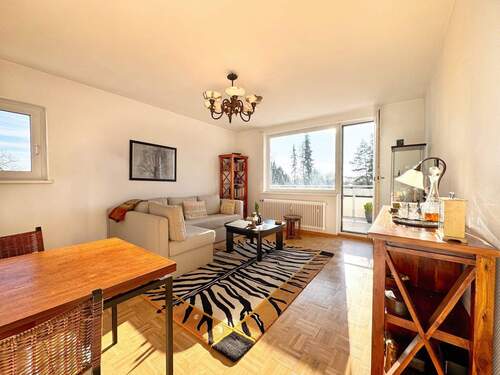 Wohnzimmer - 2 Zimmer Etagenwohnung zum Kaufen in Berlin