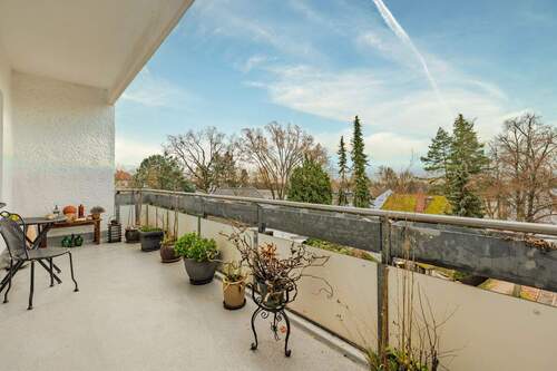 Terrasse mit Südausrichtung - Etagenwohnung mit 46,00 m² in Berlin zum Kaufen