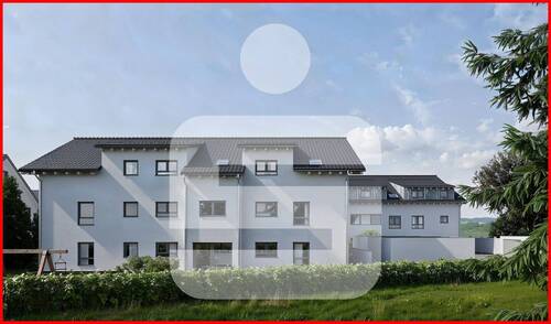 Außenansicht (2) - KFW 40-Neubau: tolle Dachgeschosswohnung nahe am künftigen Gesundheitspark Hochrhein