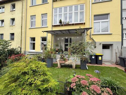 Ansicht vom Garten - 3 Zimmer Etagenwohnung in Wuppertal
