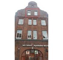 Bürofläche Praxisfläche 55m² , 2-Zimmer, 3. OG in der Lüneburger Innenstadt am historischen Platz Am Sande, EBK , großes Badezimmer