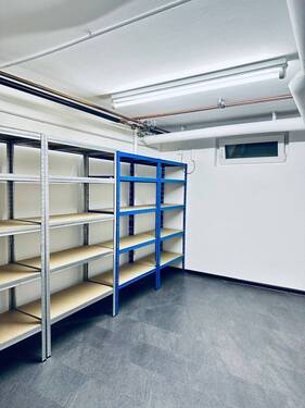 Der Vorratsraum im Keller - 