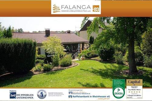 Titel Garten - FALANGA IMMOBILIEN -Ein Traum für Gartenliebhaber-Haus mit Wohlfühlcharakter im idyllischen Zornheim