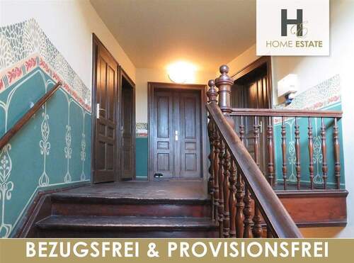 Treppenhaus - Etagenwohnung mit 90,00 m&sup2; in Leipzig zum Kaufen