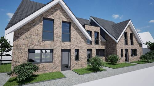 Hauseingang Haus 4 Nord - Stadthaus in zentraler Lage von Meppen Schlüsselfertiger Neubau direkt vom Bauträger