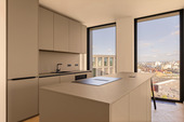 Hochwertige Einbauküche - 3 Zimmer Etagenwohnung in Frankfurt am Main