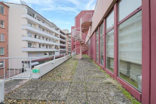 Dachterrasse / Notausgang - Büro in Pforzheim zur Miete