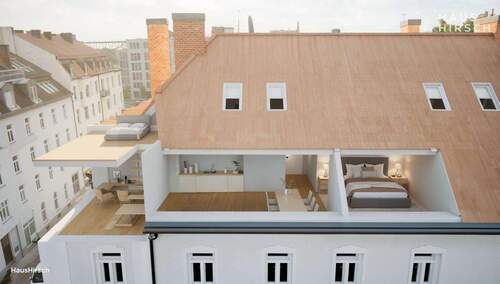 Querschnitt - Turm-Loft im historischen (Neubau) Denkmal, Sonder-AfA & exklusive Gestaltungsmöglichkeiten