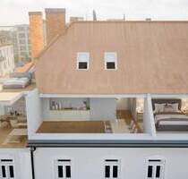 Turm-Loft im historischen (Neubau) Denkmal, Sonder-AfA & exklusive Gestaltungsmöglichkeiten - München Neuhausen-Nymphenburg