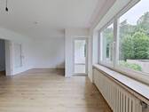 Ansicht III: Wohn- und Esszimmer - 5 Zimmer Etagenwohnung in Bückeburg