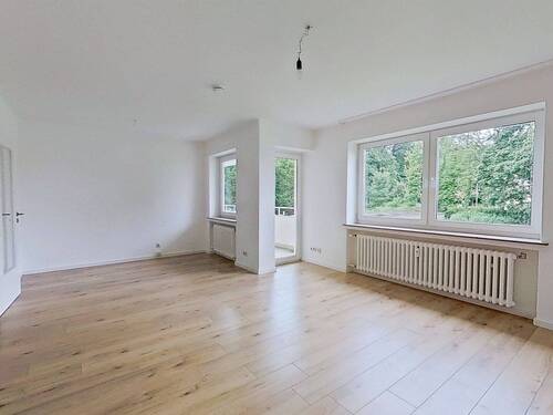 Ansicht IV: Wohn- und Esszimmer - 