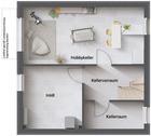 Stadthaus 100 Grundriss Kellergeschoss - 