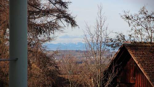Wunderschöner Weitblick bis hin zu den Vogesen - 