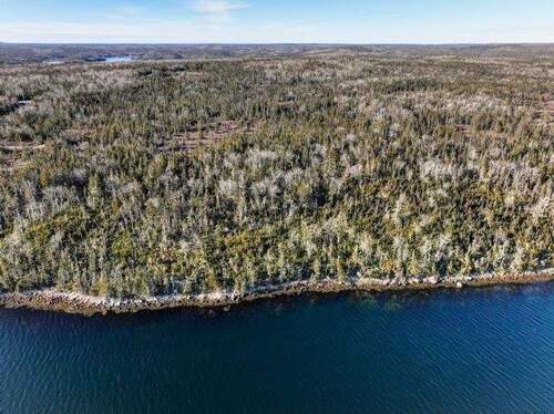Drohnenaufnahme - Blick über das Land - 