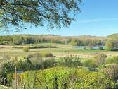 04-Weitblick über Wiesen und Felder - Bauplatz in rückwärtiger Lage mit seitlichem Seeblick auf den Sibbersdorfer See