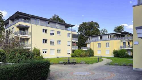 Die Wohnung befindet sich in einem ruhig gelegenen Wohnquartier für Senioren - 